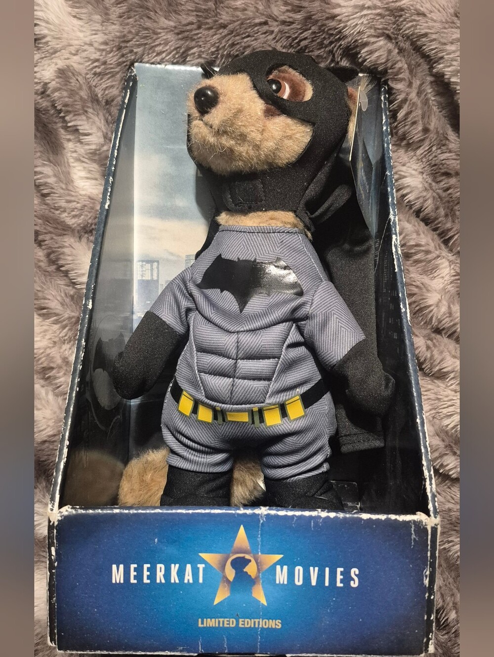 Meerkat plush batman
